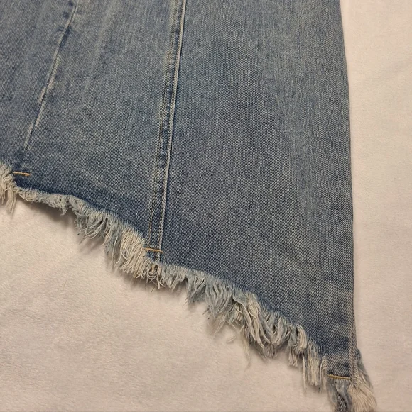 Cider Strapless Denim Dress - Picture 12 of 16